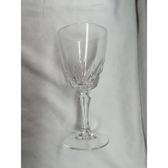 (12) Cristal D'Arques Crystal FLAMENCO Wine Glasses * Stamped FRANCE - Picture 4 of 6
